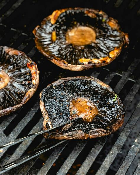 Sizzling BBQ Grilled Portobello Mushrooms